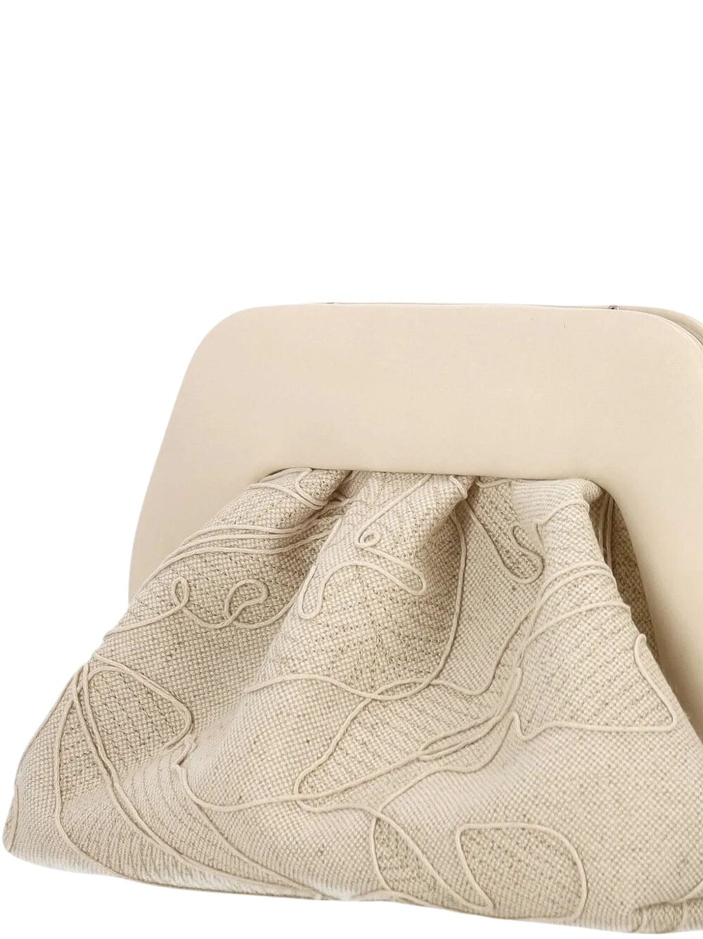 Bios Medium Ricamo Canapa White Hemp Bag