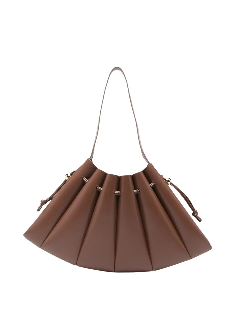 Calipso Vegan Fabric Brown Polyurethane Bag