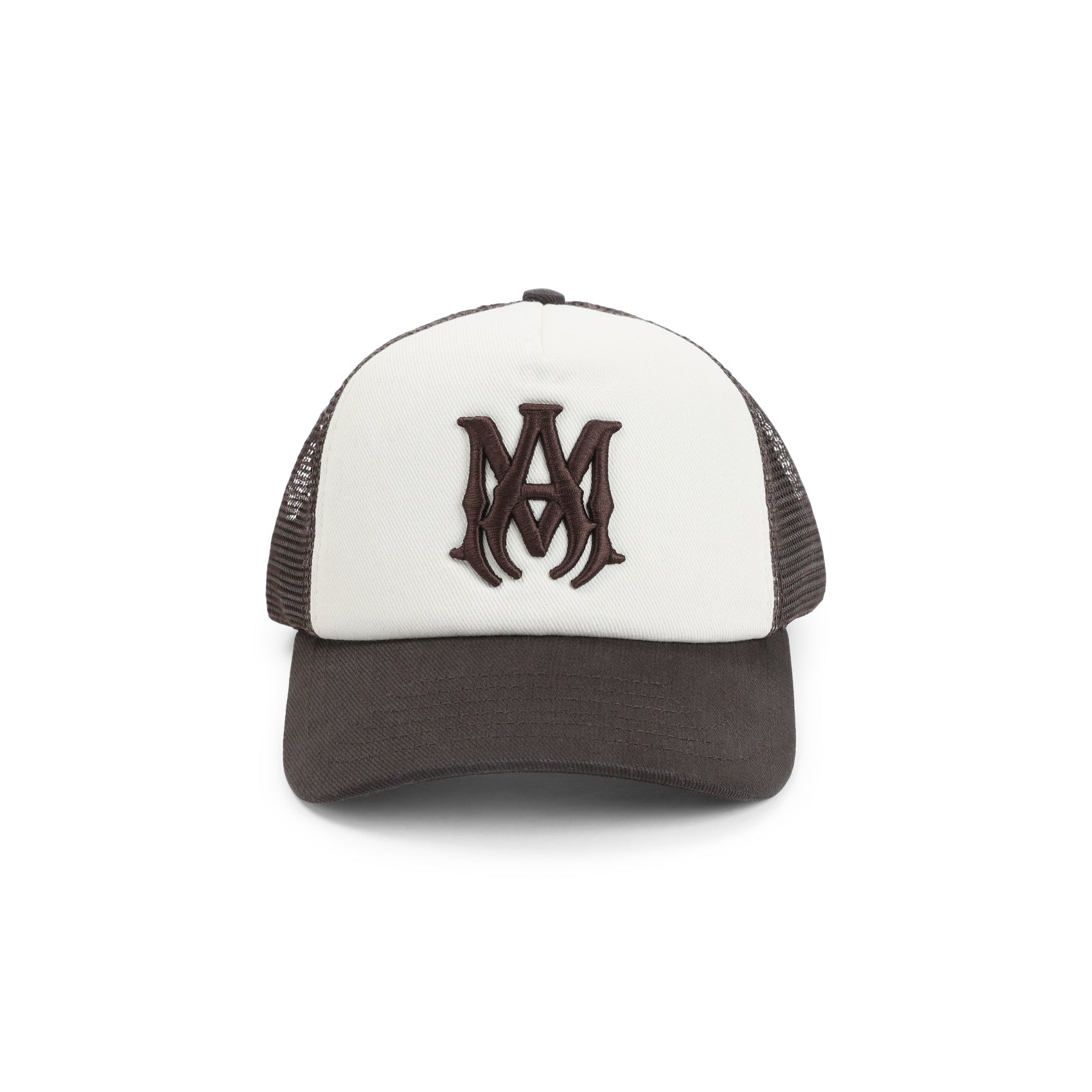 Foam Trucker Hat Brown Cotton