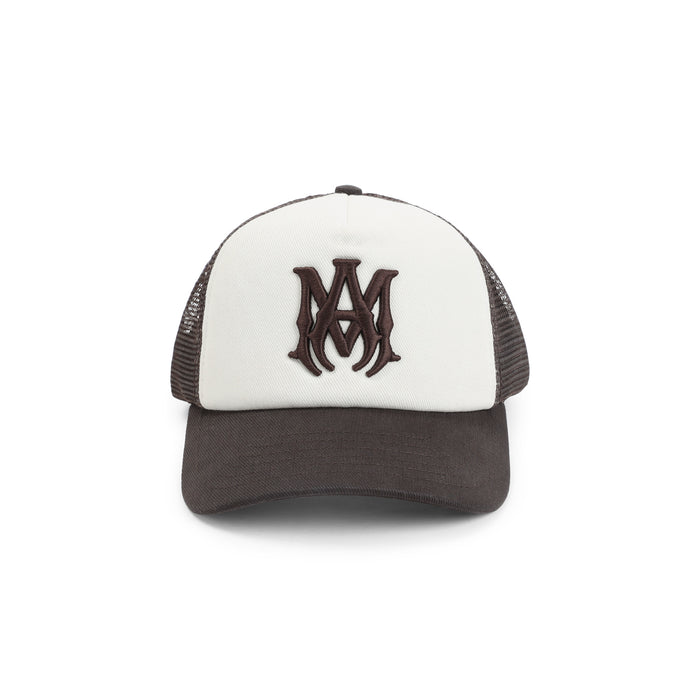 Foam Trucker Hat Brown Cotton