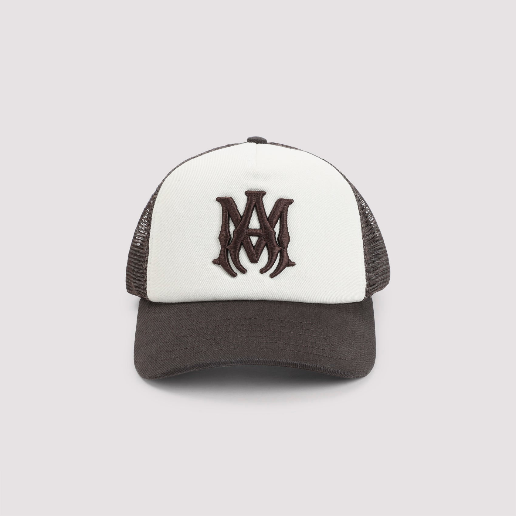 Foam Trucker Hat Brown Cotton