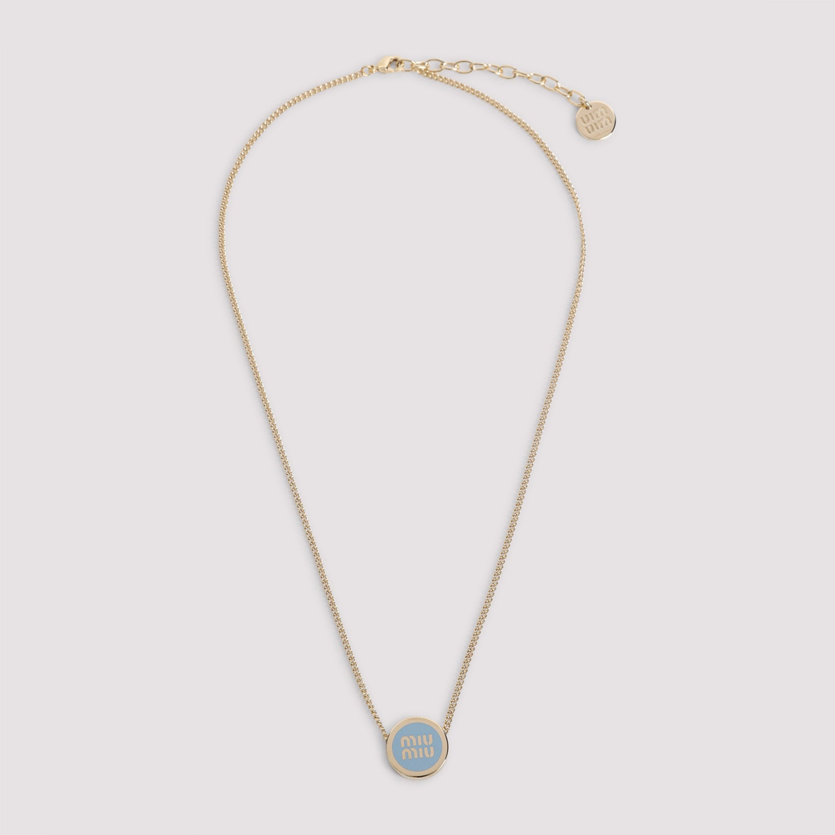 Brass Necklace Blue Jewellery
