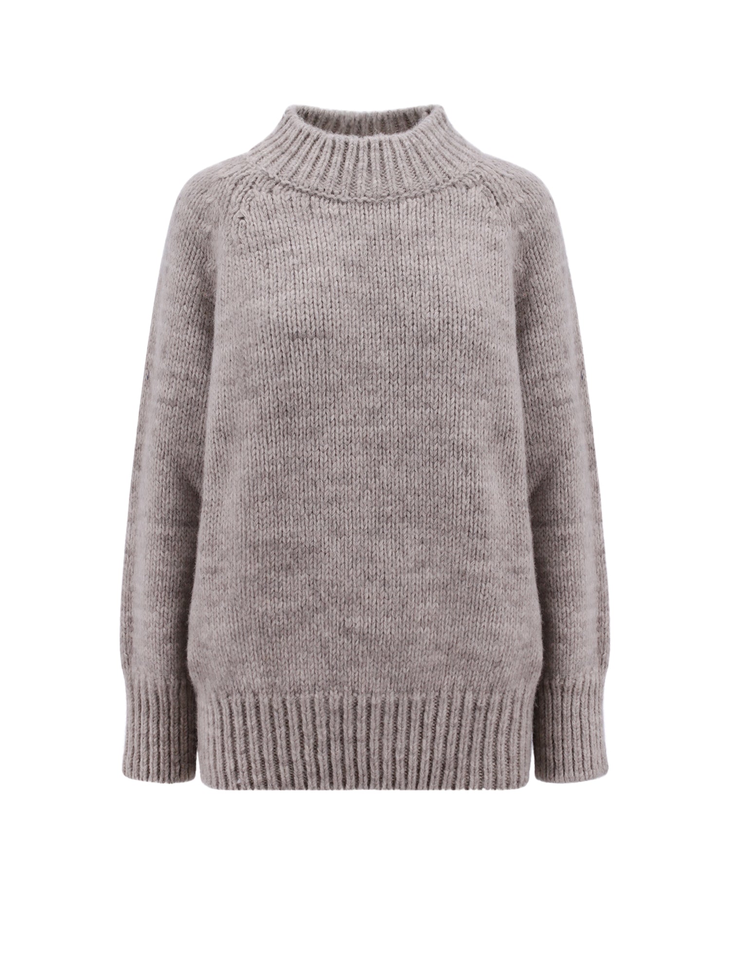 Maison Margiela Sweaters Beige Alpaca Cotone Lana