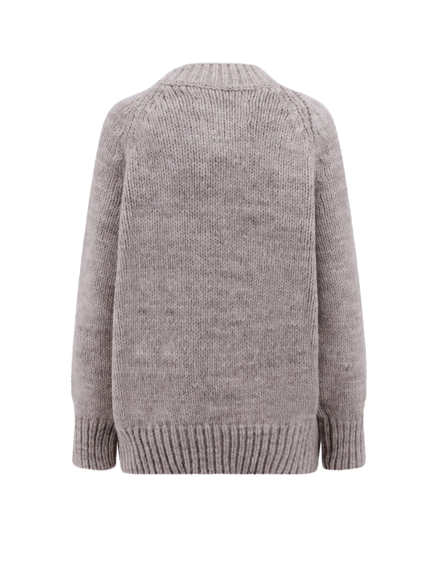Maison Margiela Sweaters Beige Alpaca Cotone Lana
