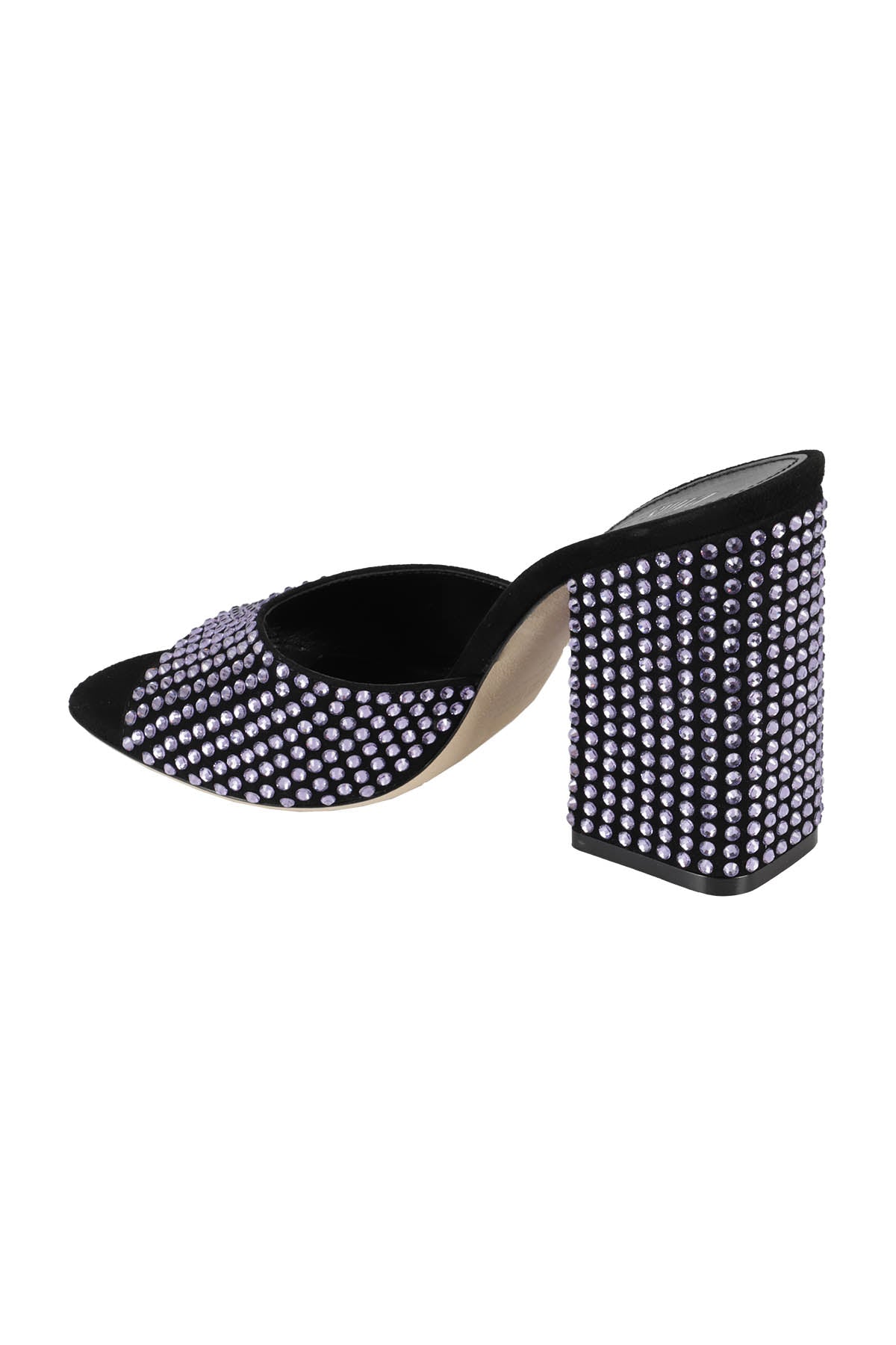 Holly Anja Mule Pink & Purple Pelle Calzature