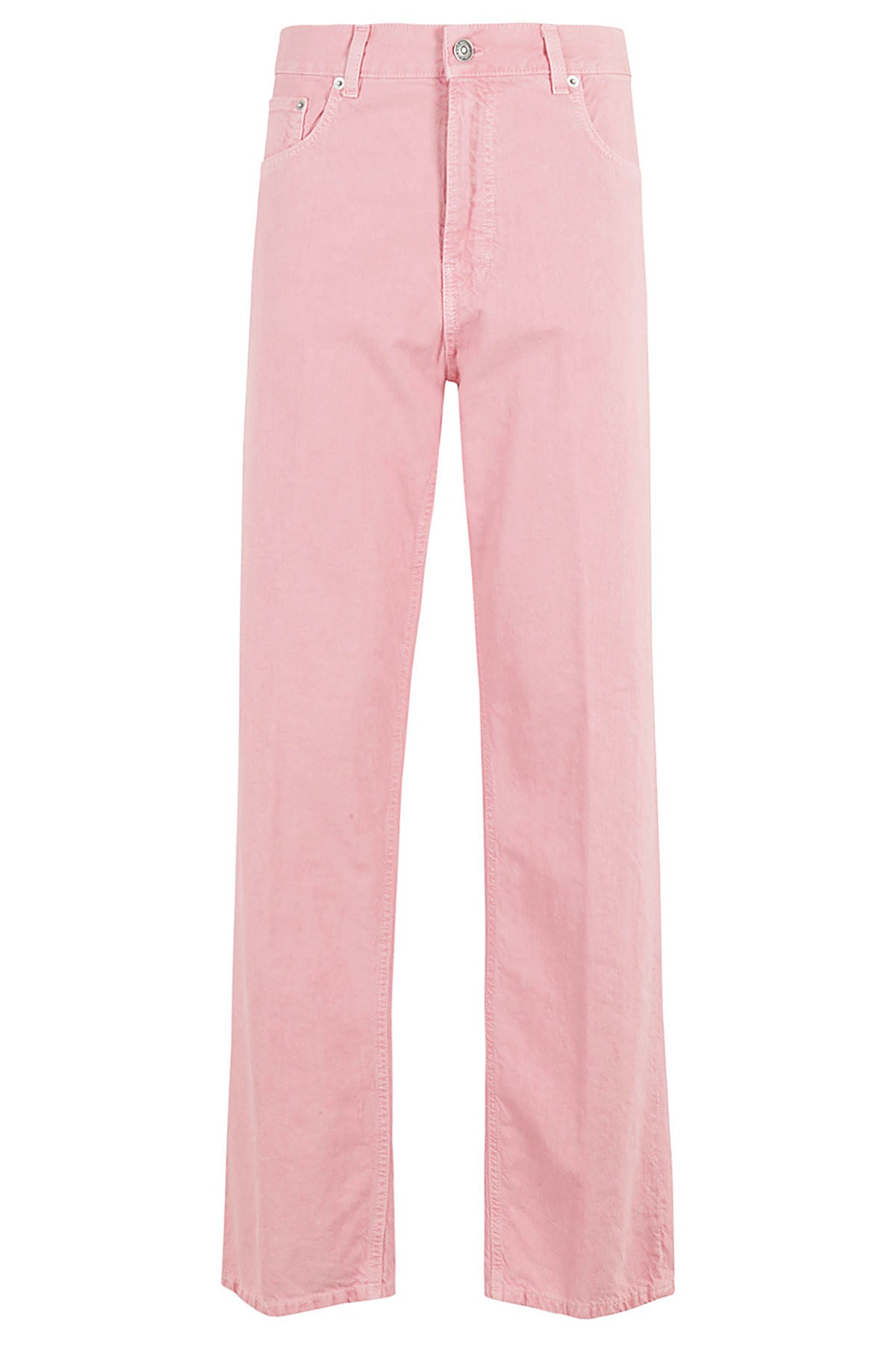 Bonnie Twill 45 Pink & Purple Cotone Pantaloni