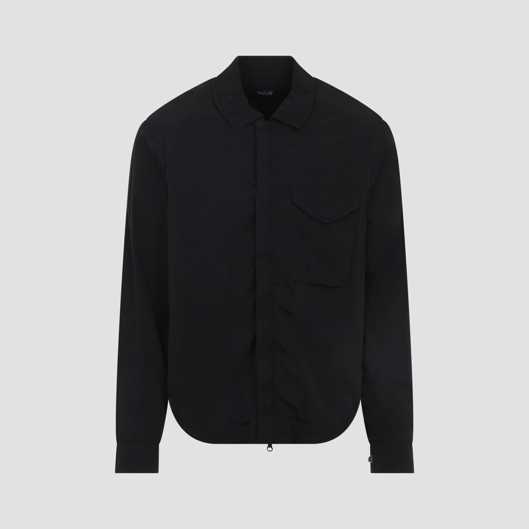 Chrome-r Overshirt Black Polyamide Shirt