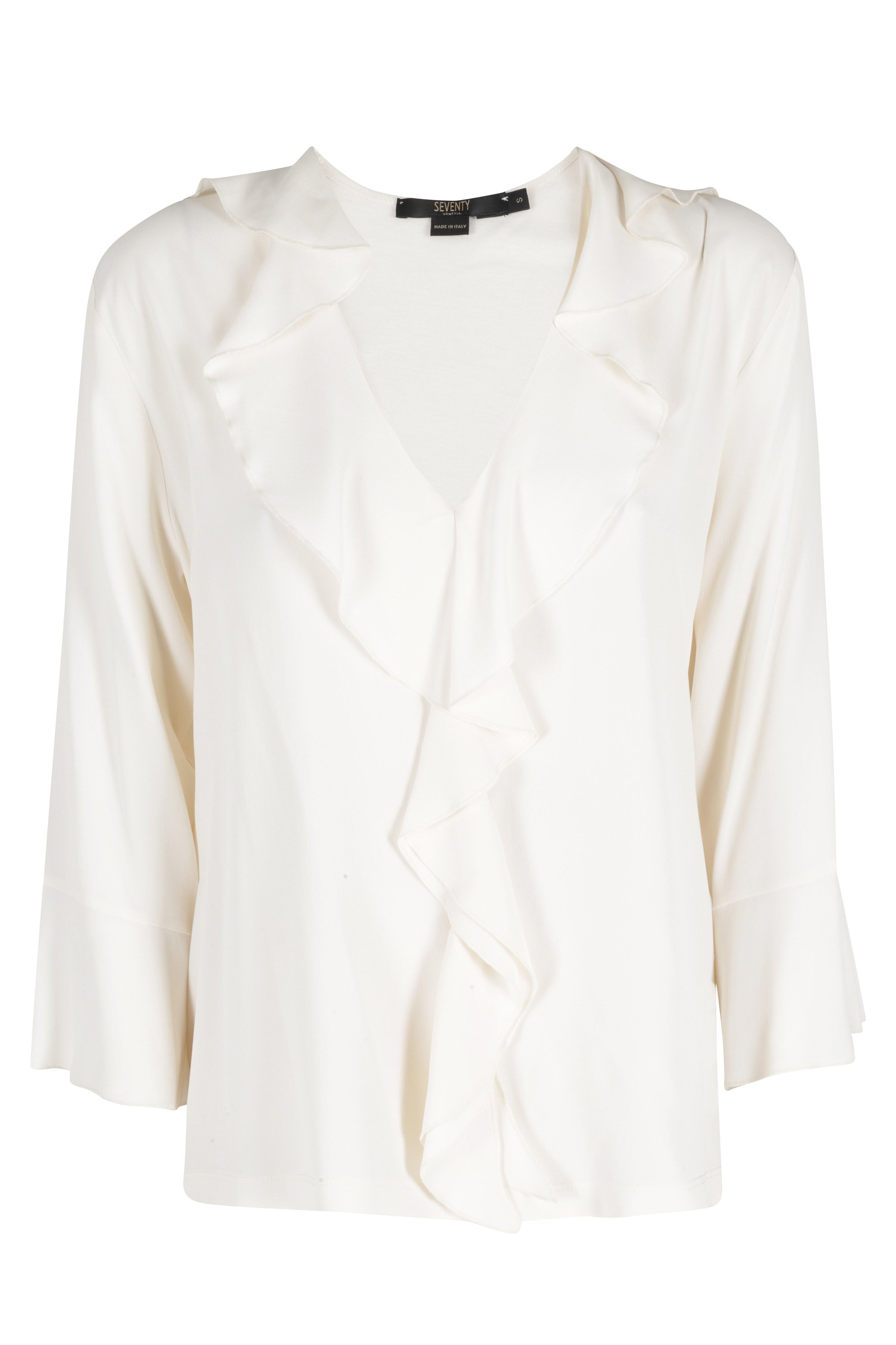 Tshirt Nude & Neutrals Cotone Modal Tops
