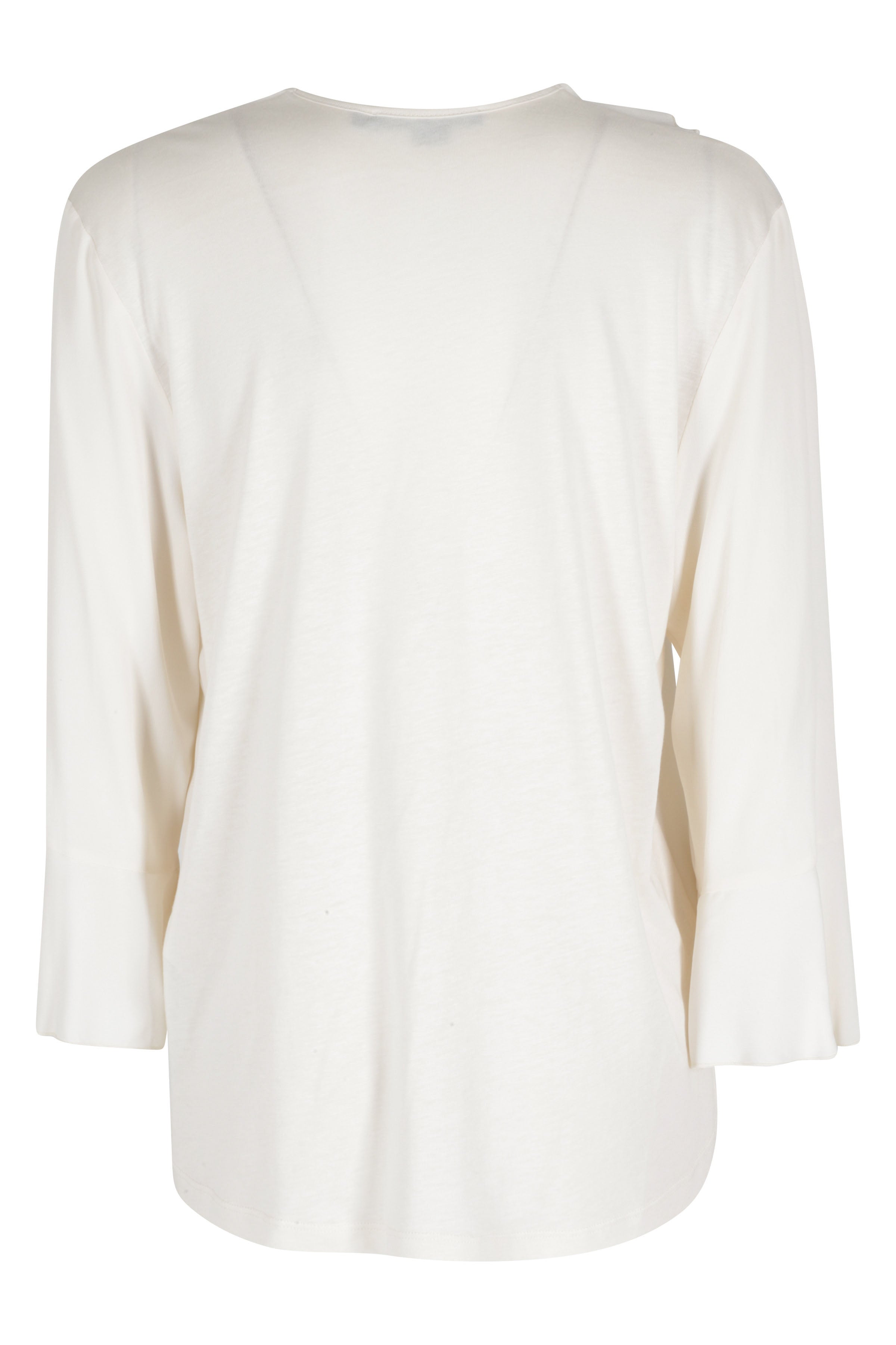Tshirt Nude & Neutrals Cotone Modal Tops