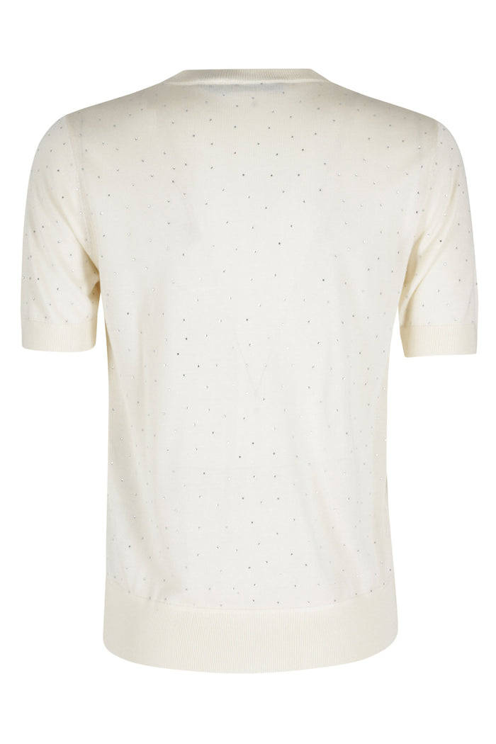 Giro Mezza Manica Nude & Neutrals Viscosa Lyocell Seta Maglia