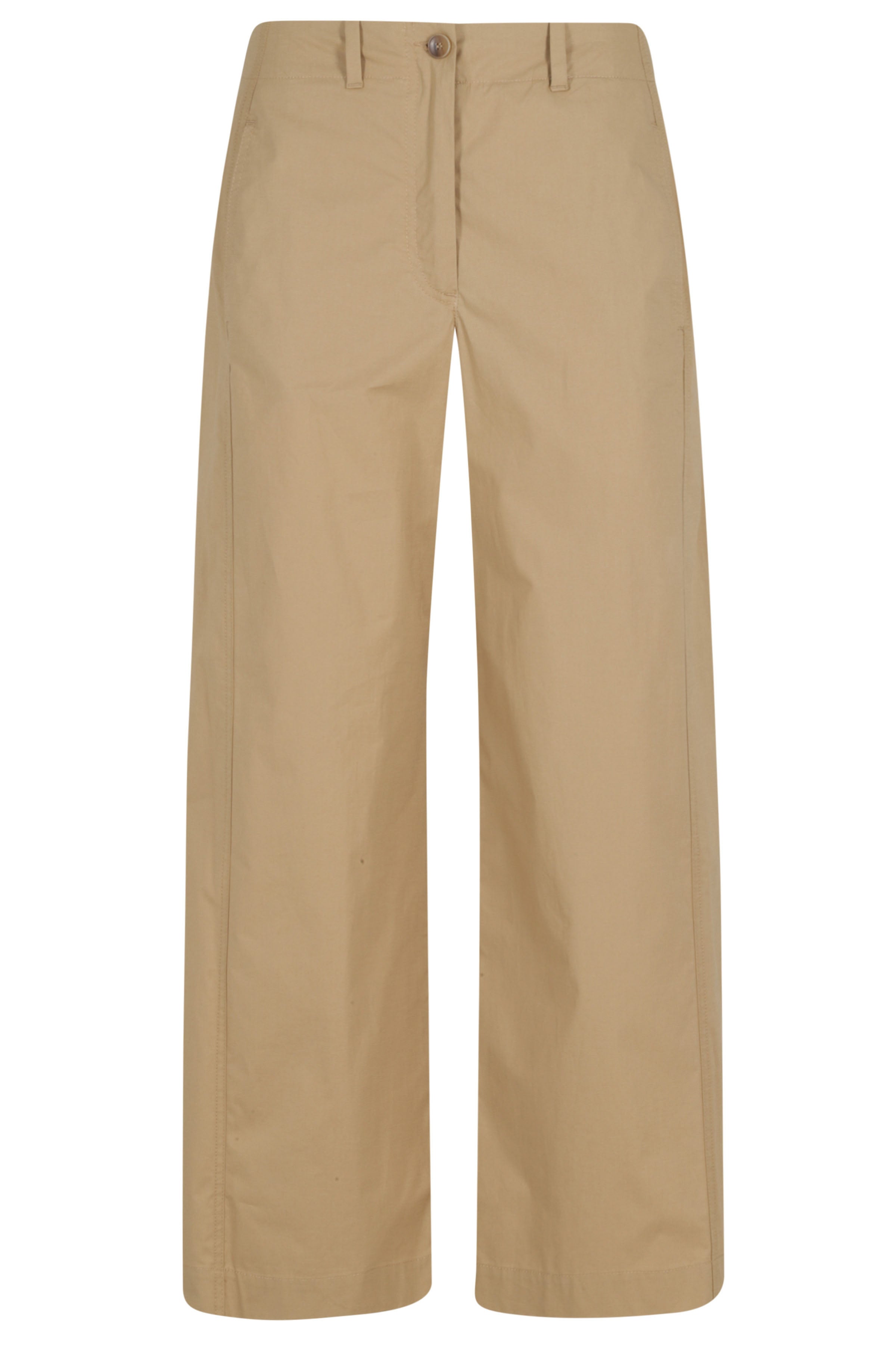 Pantalone Nude & Neutrals Cotone Elastan Pantaloni