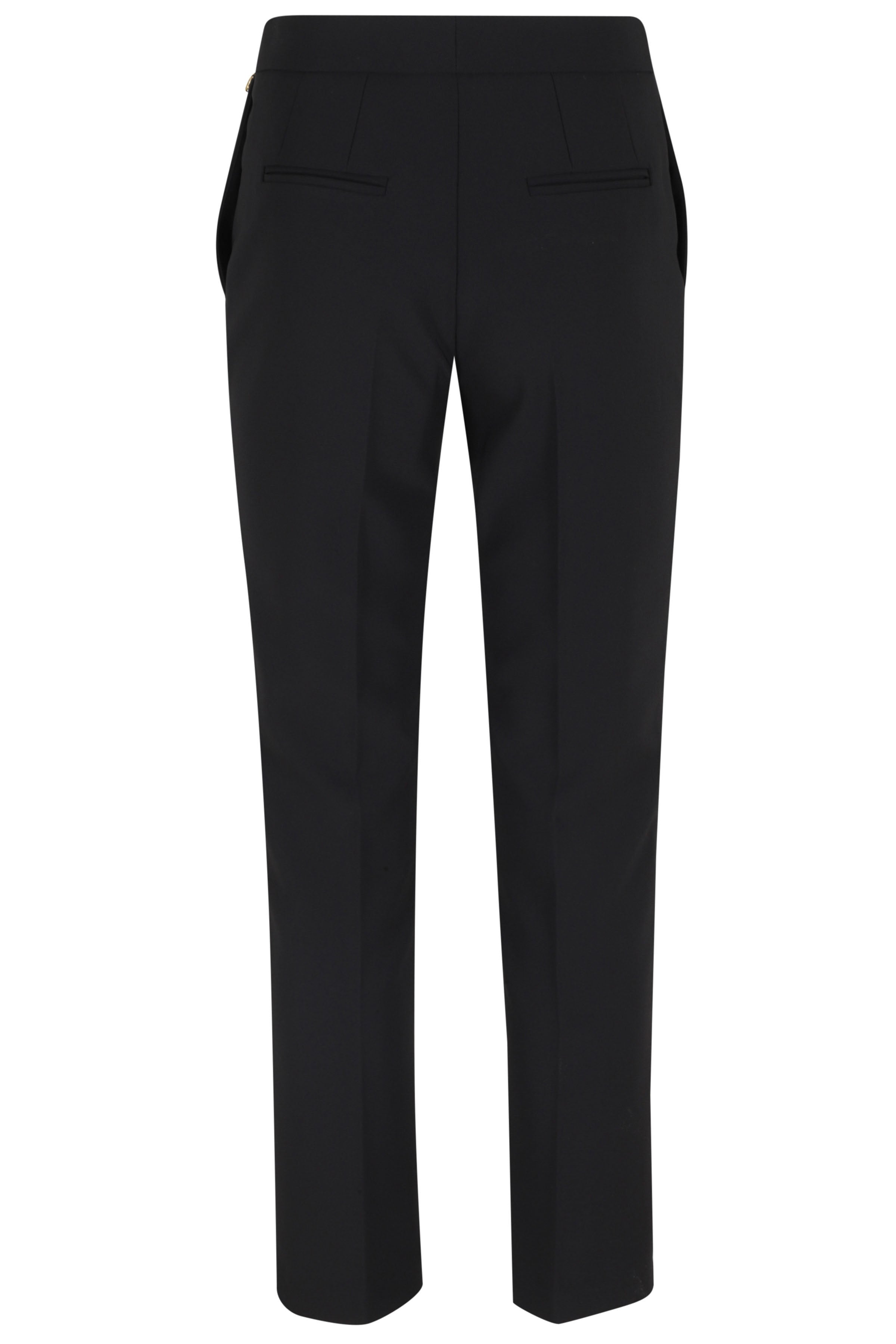 Pantalone Black Poliestere Elastane Pantaloni