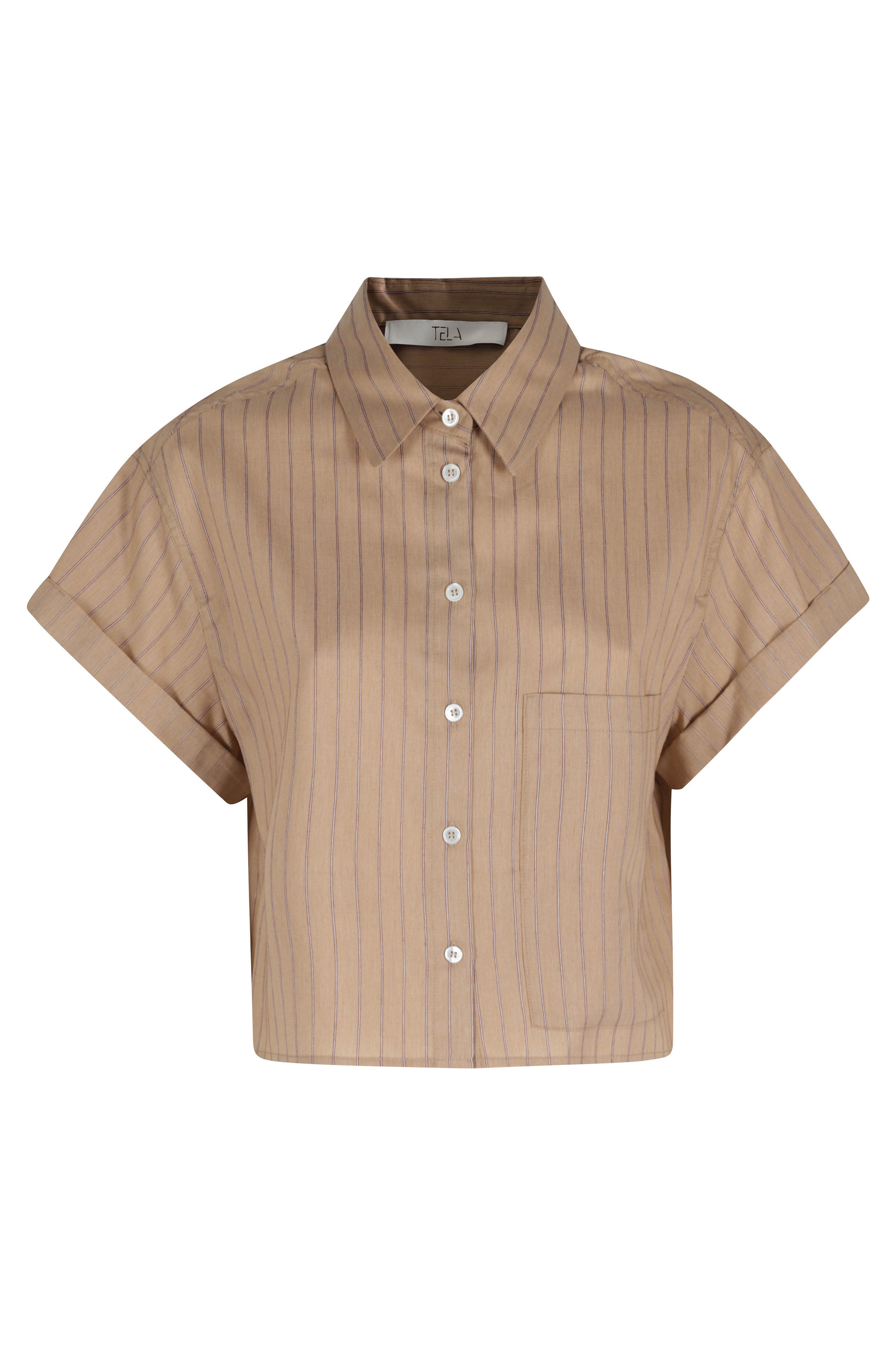 Camicia Rocky Brown Lyocell Seta