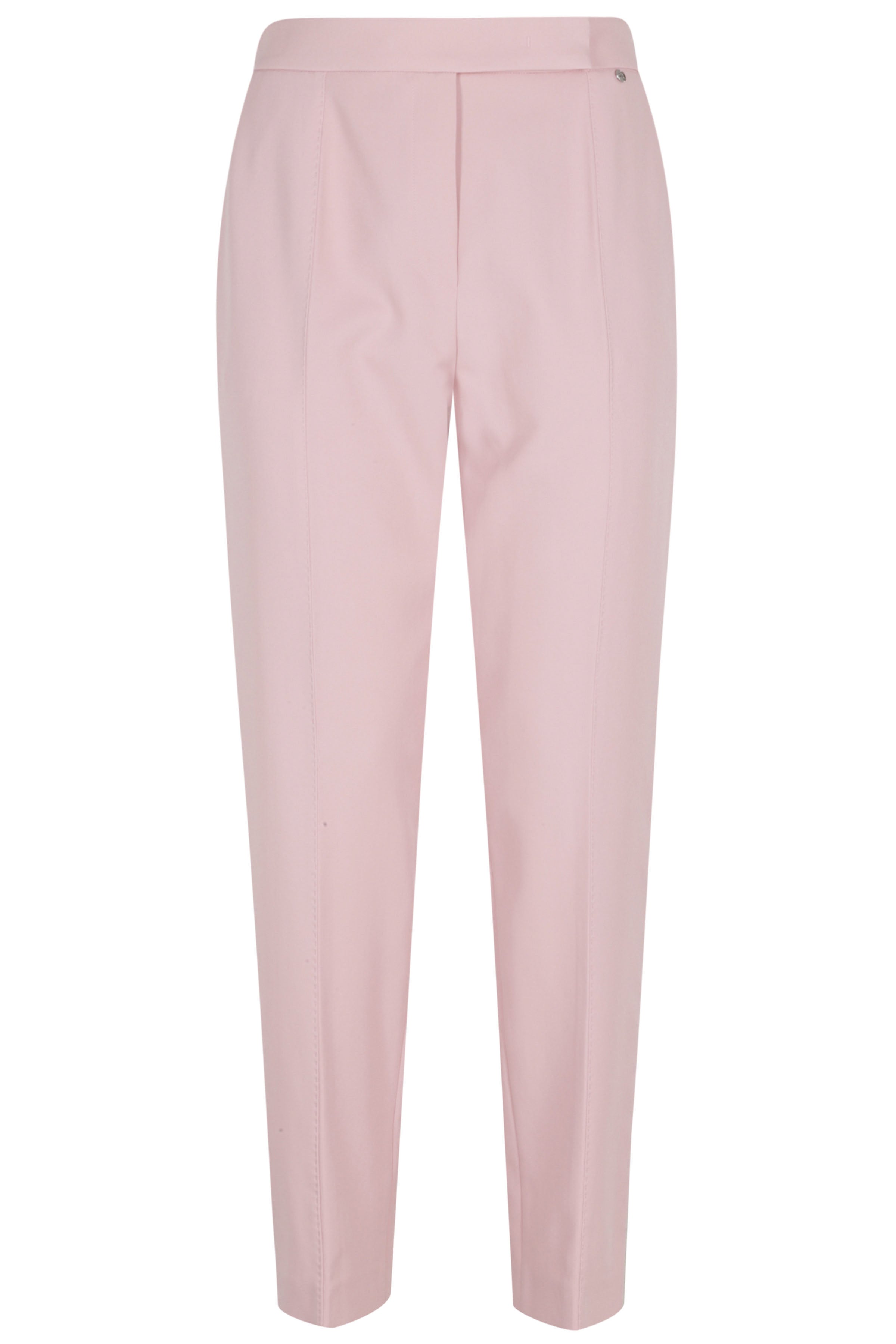 Pants Pink & Purple Polyester Elastane Pantaloni