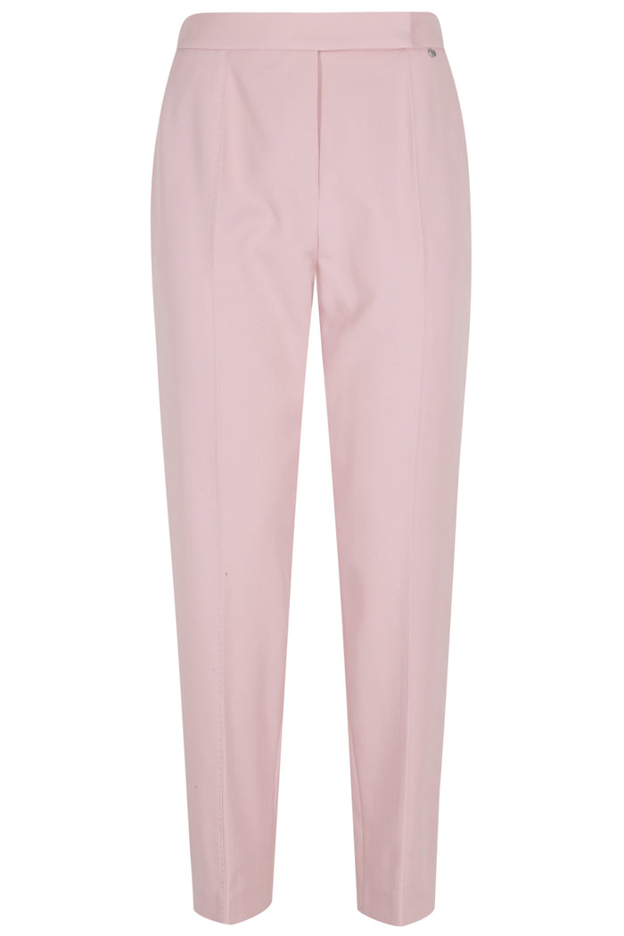 Pants Pink & Purple Polyester Elastane Pantaloni