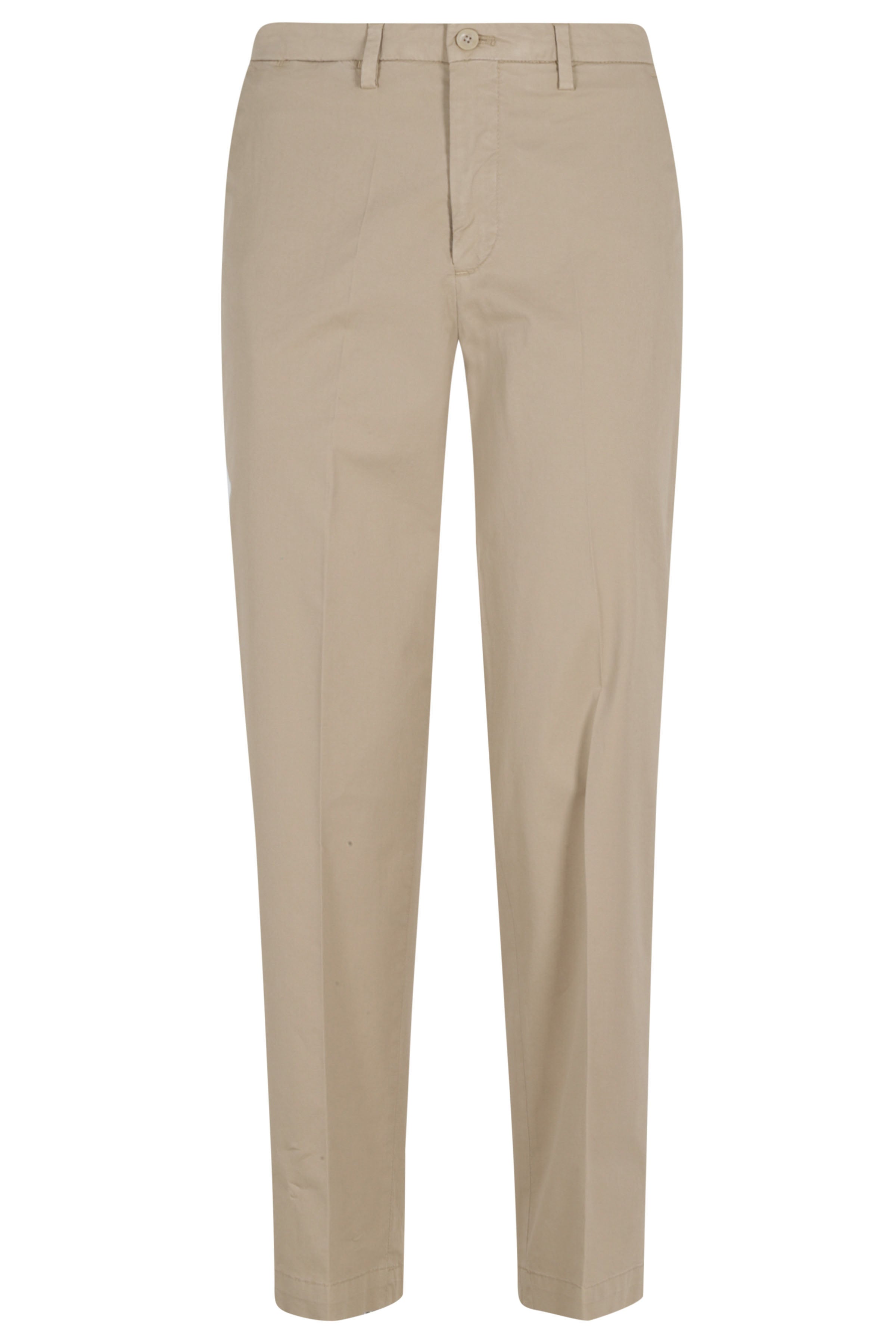 Pantalone Nude & Neutrals Cotone Elastan Pantaloni