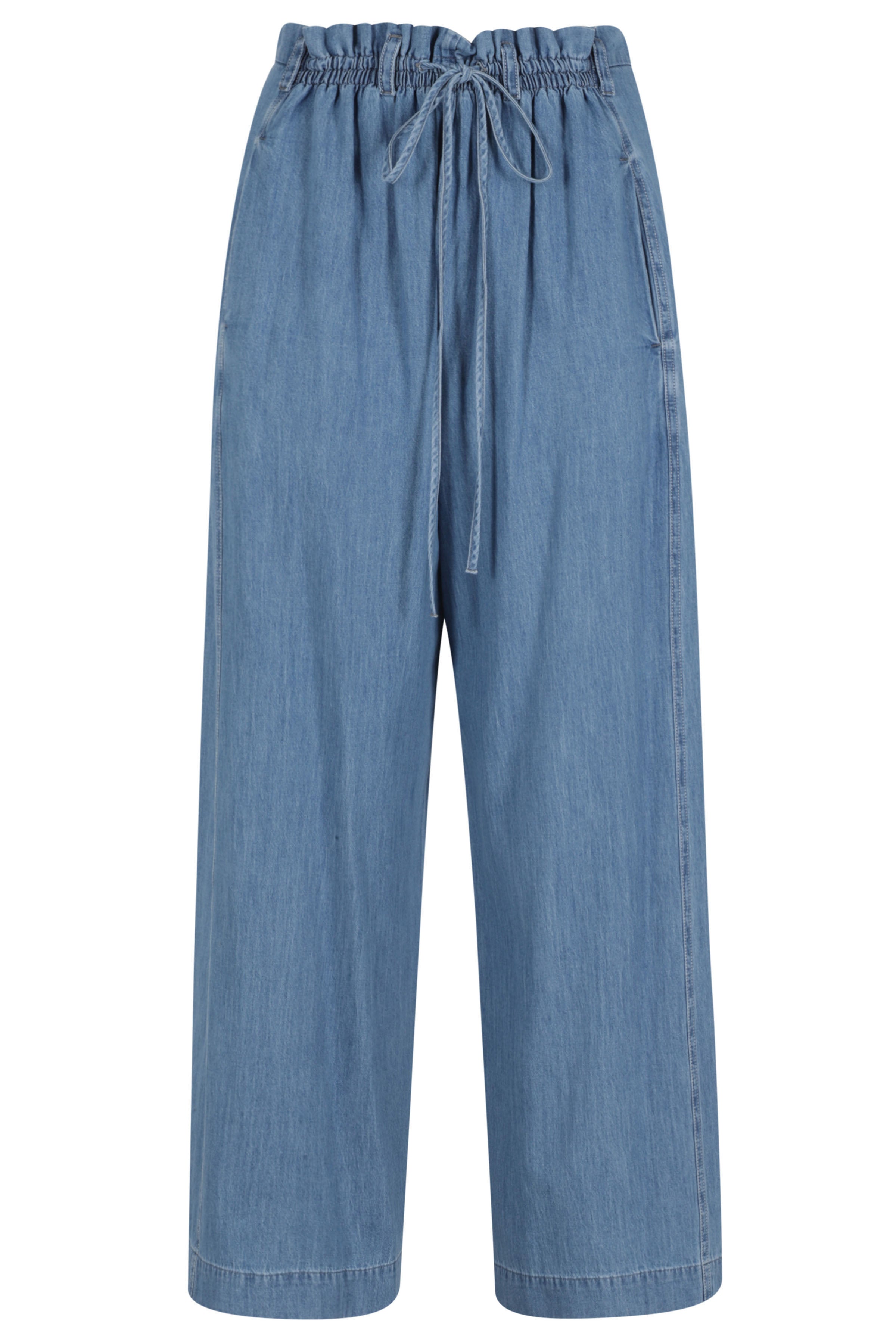 Pantalone Lucio Blue Cotone Pantaloni