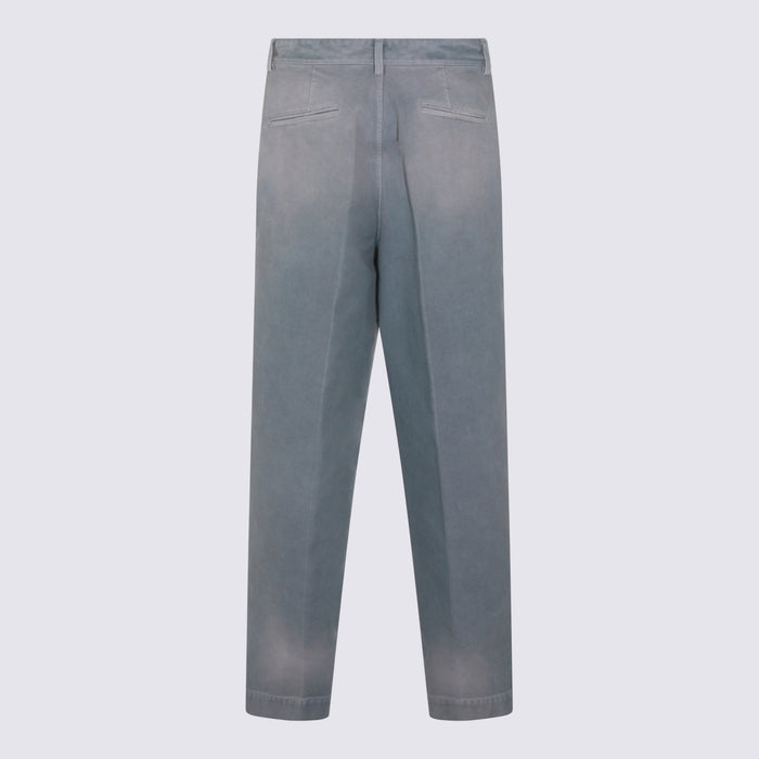 Marni Trousers Blue _co