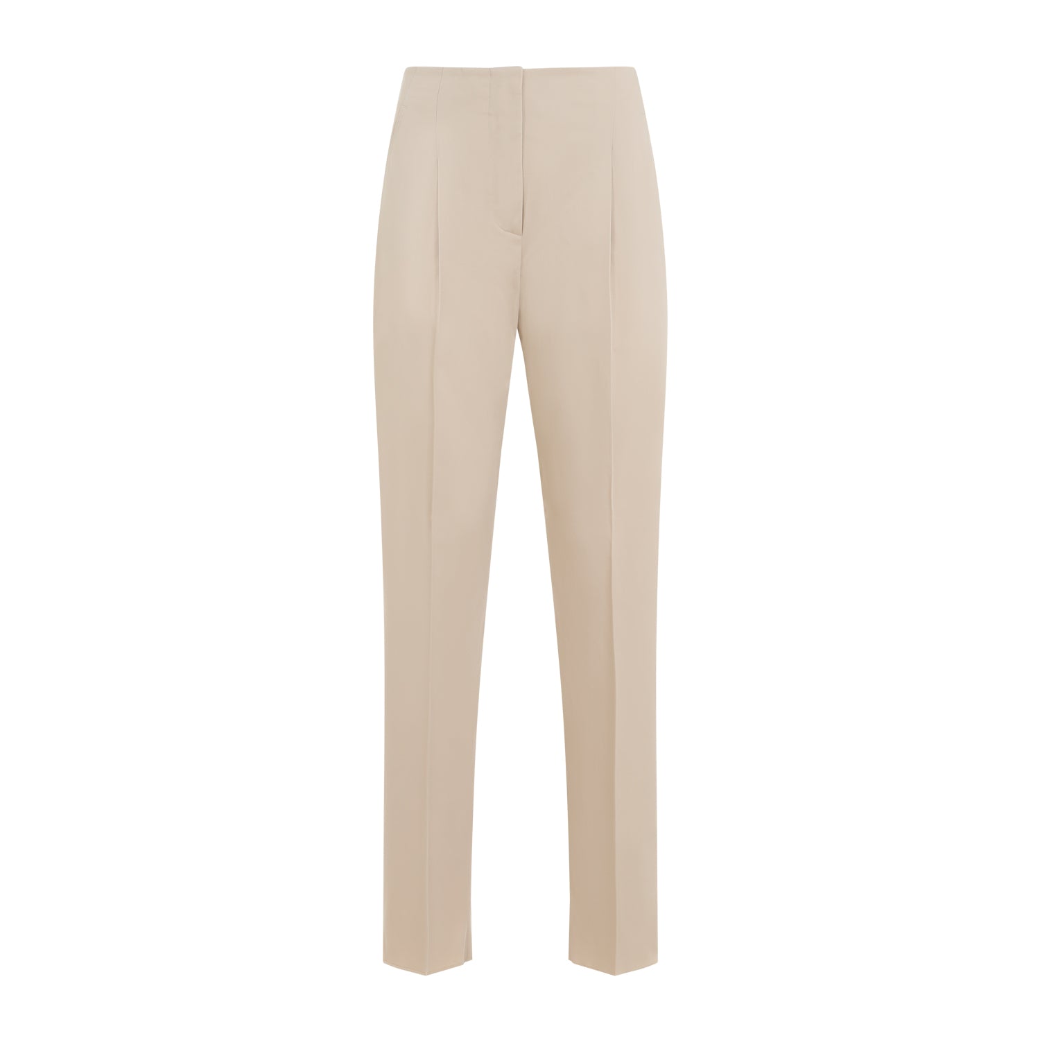 Empoli Cotton Twill Pants Nude & Neutrals Silk Elasatne