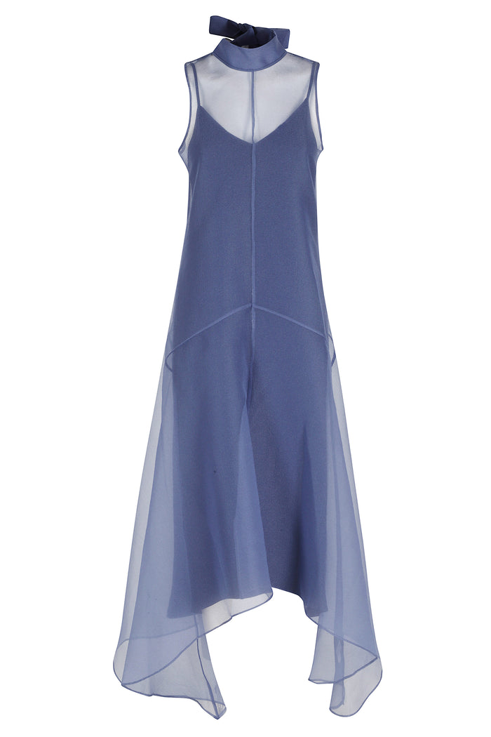 Auden Dress Blue Poliestere Abito