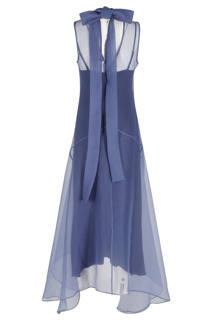 Auden Dress Blue Poliestere Abito