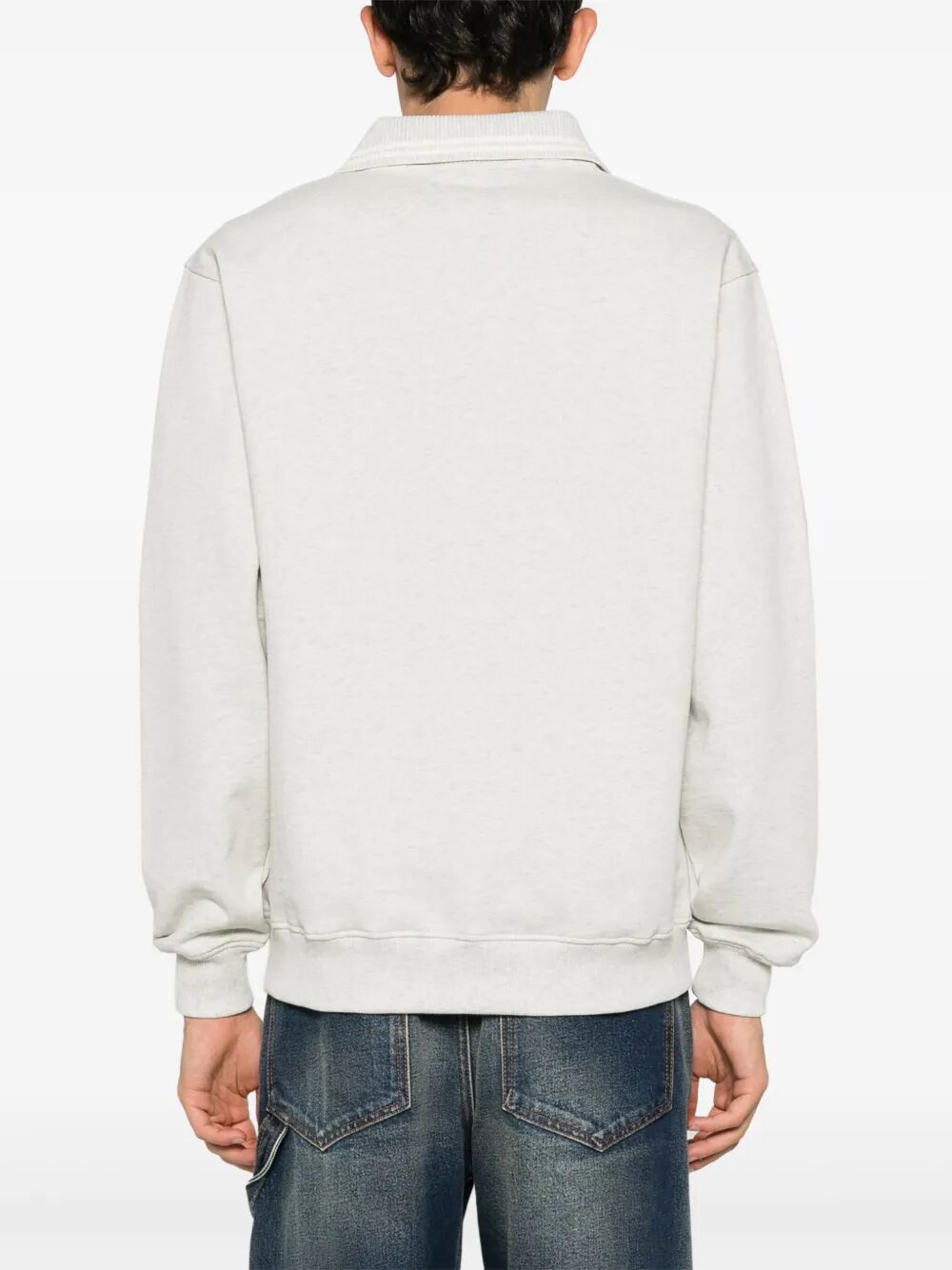 Drole Polo Grey Cotton
