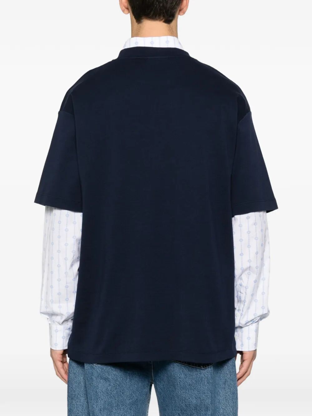 T-Shirt Cocktail Blue Cotton Tshirt