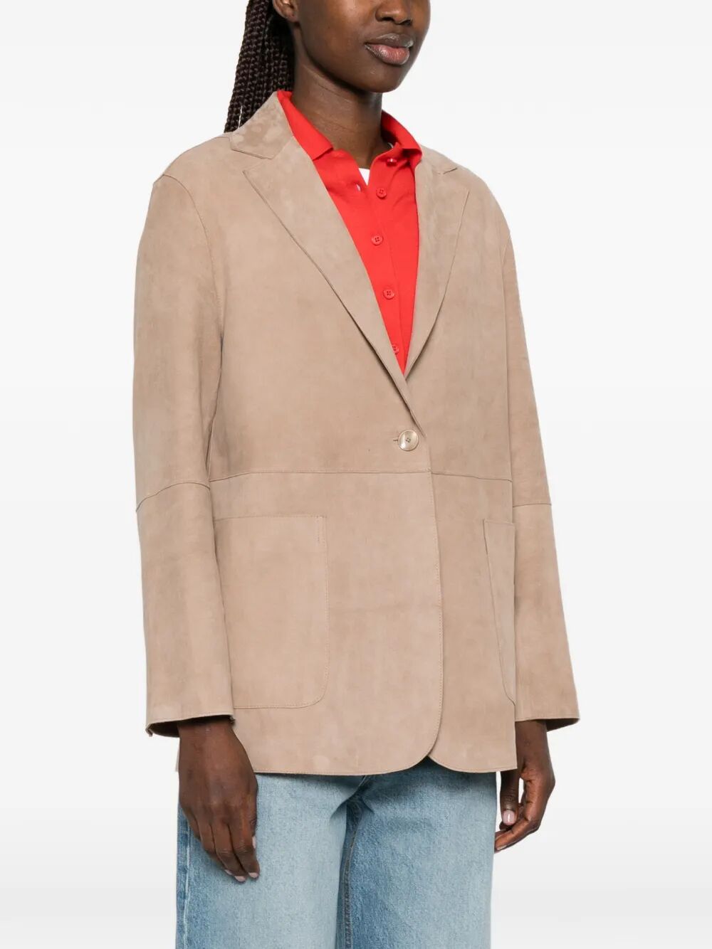 Bonnie Brown Suede Jacket