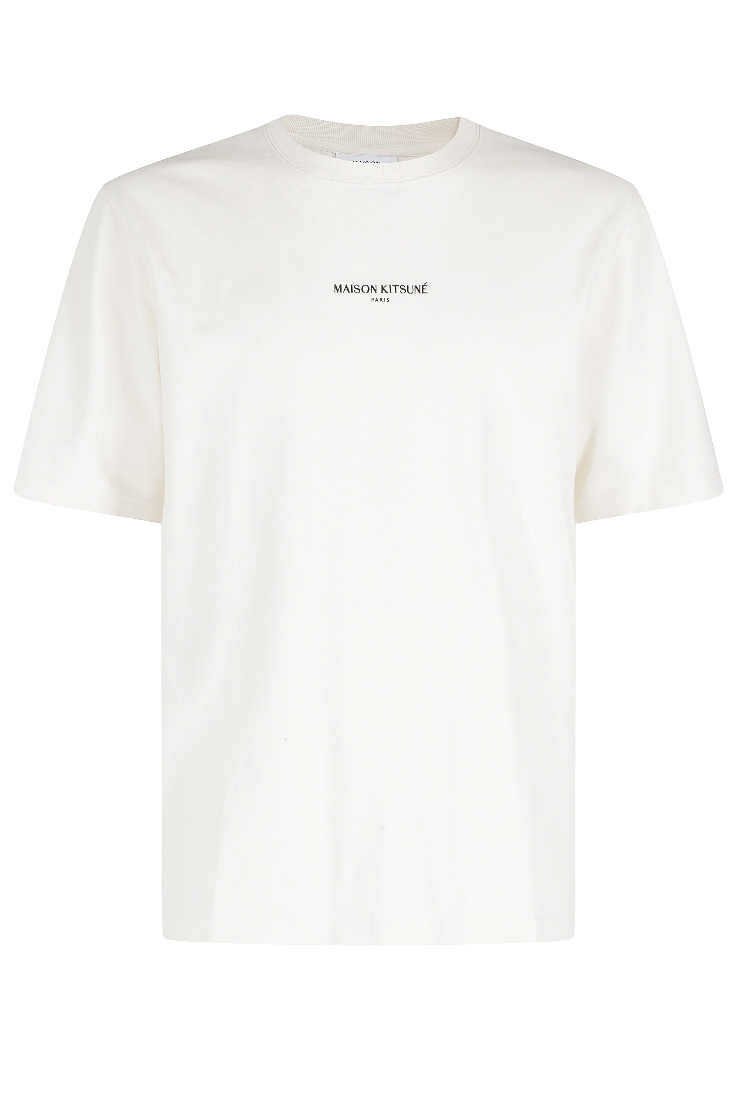 Maison Kitsuné Paris Comfort Tee-Shirt Brown Cotone T-shirt