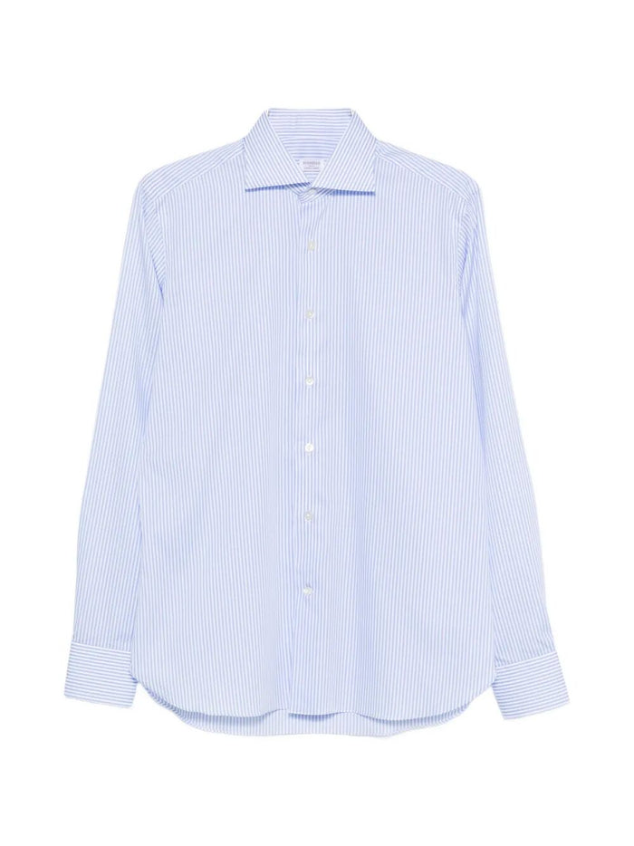 Shirt Blue Cotone