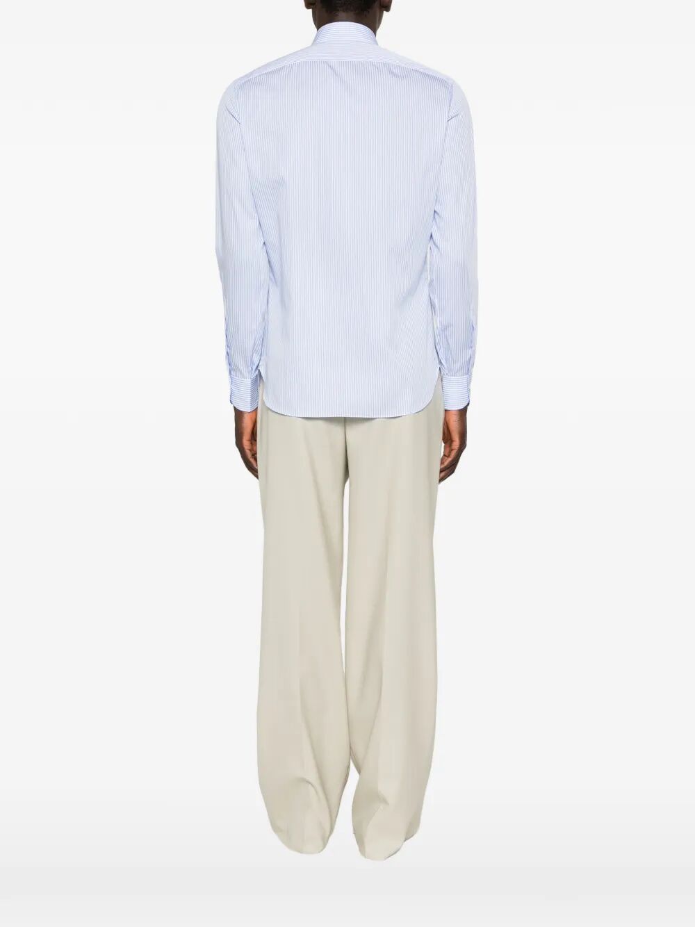 Shirt Blue Cotone