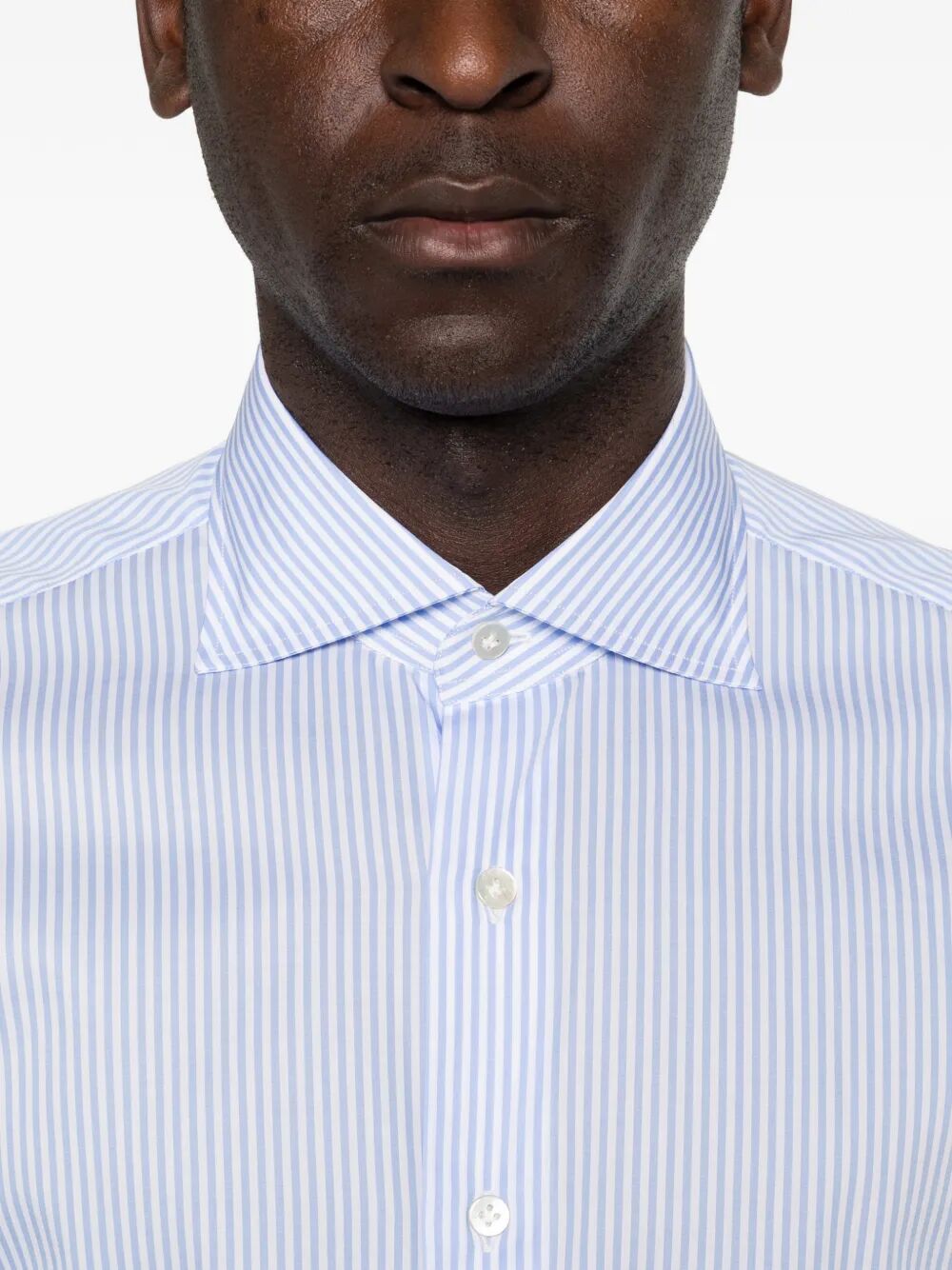 Shirt Blue Cotone