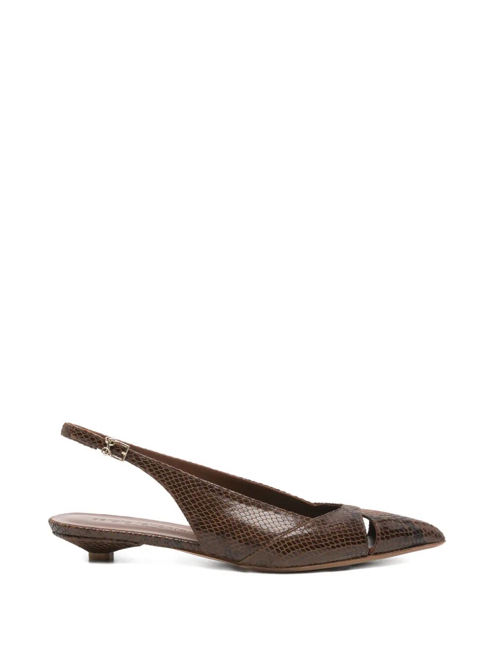 Flat Brown Leather | Shoe