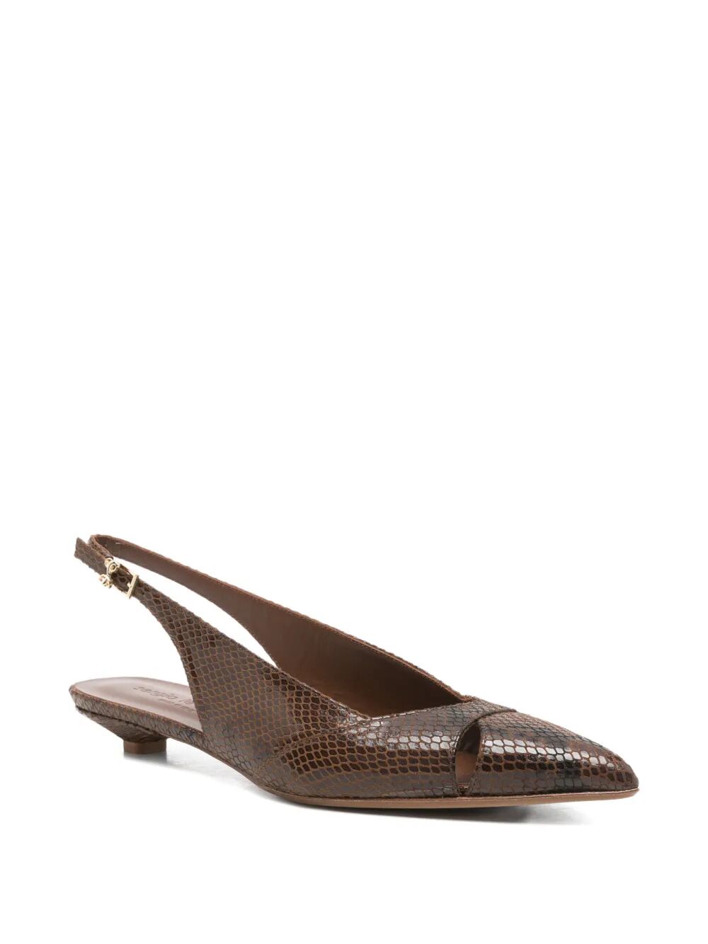 Flat Brown Leather | Shoe
