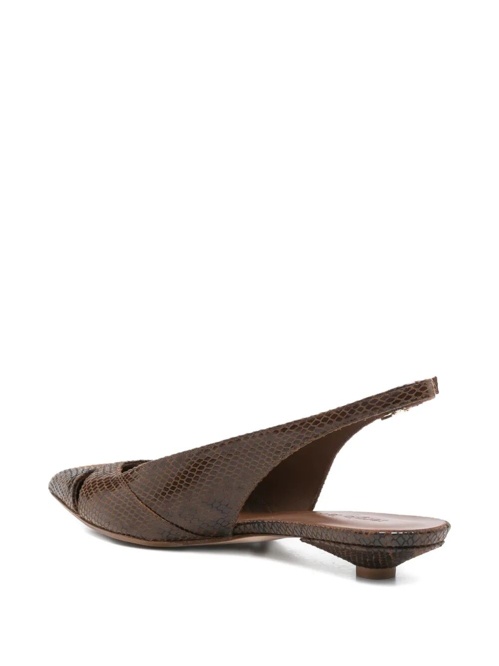 Flat Brown Leather | Shoe
