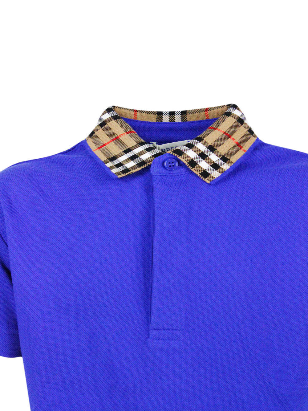 Burberry T-Shirts And Polos Blue 100co