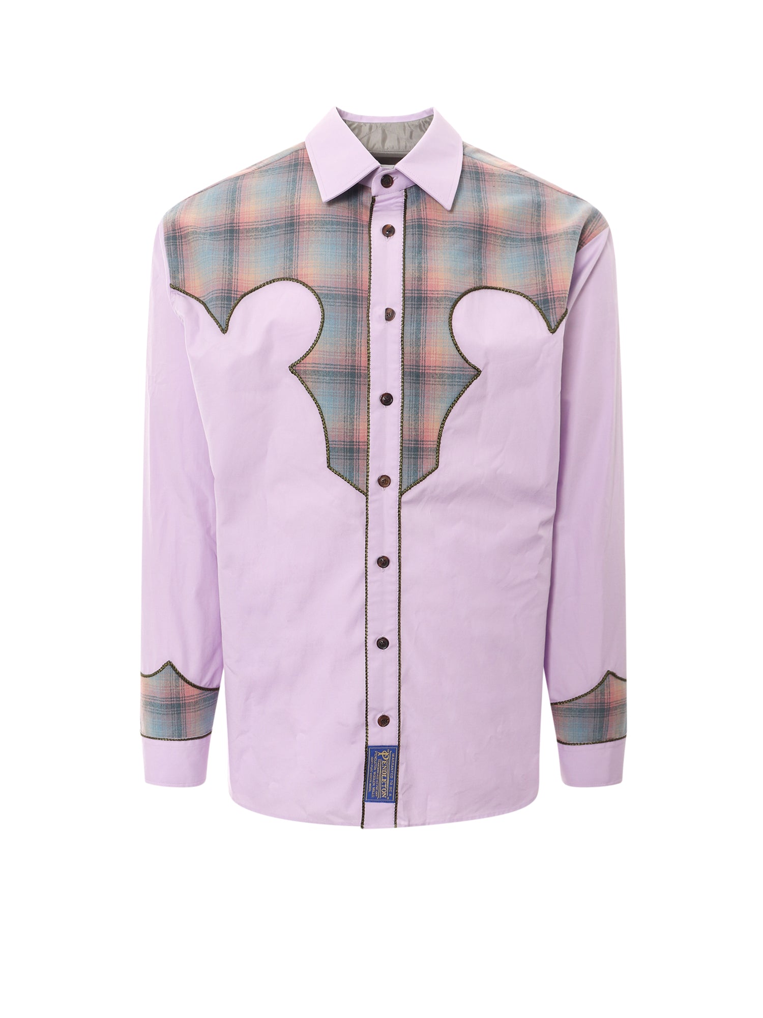 Maison Margiela Shirts Purple 100 % Cotone