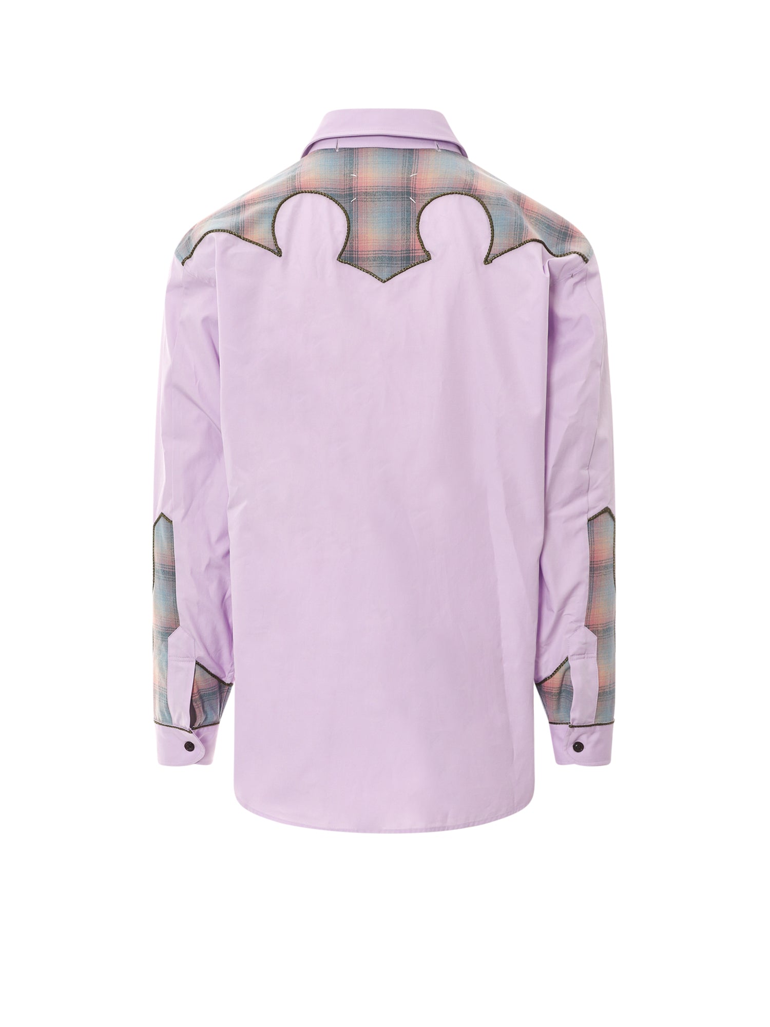 Maison Margiela Shirts Purple 100 % Cotone