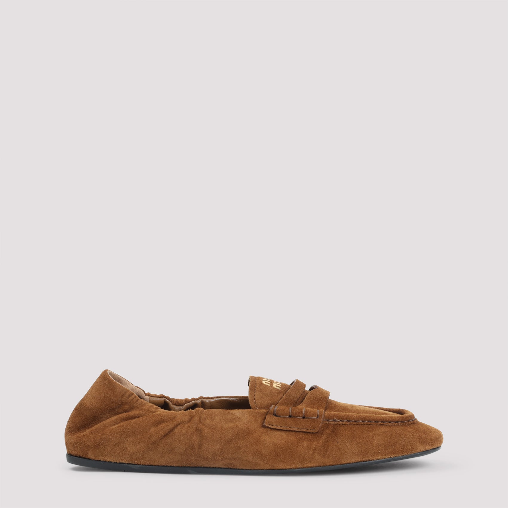 Mocassini Brown Lamb Leather Shoe