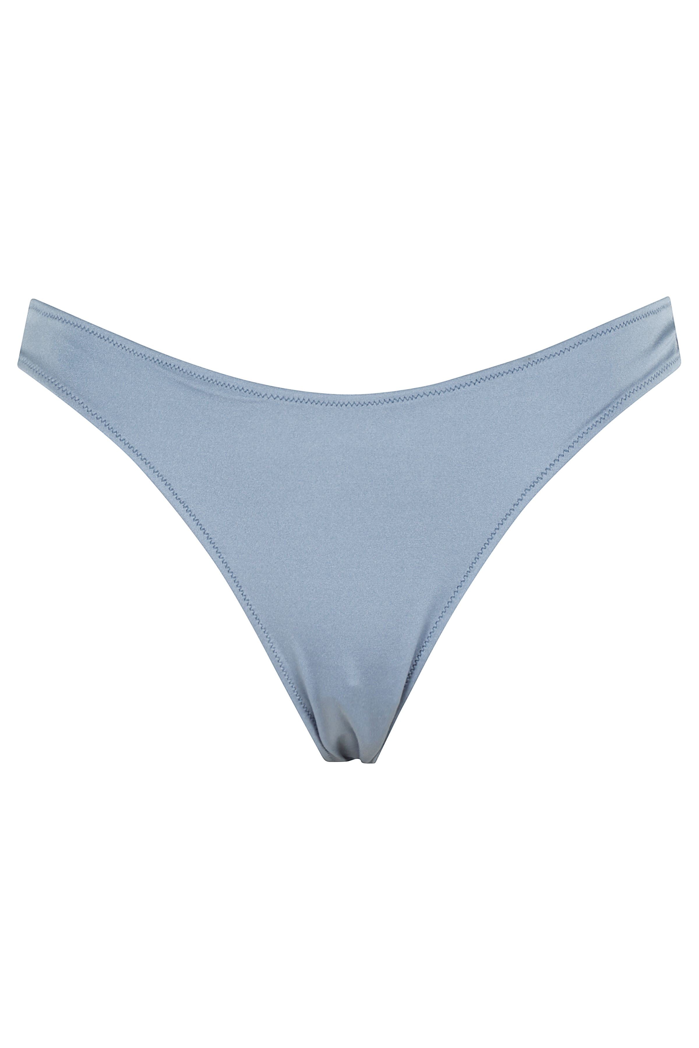 Cheekiest Bottom Closed Blue Poliammide Elastan Costume