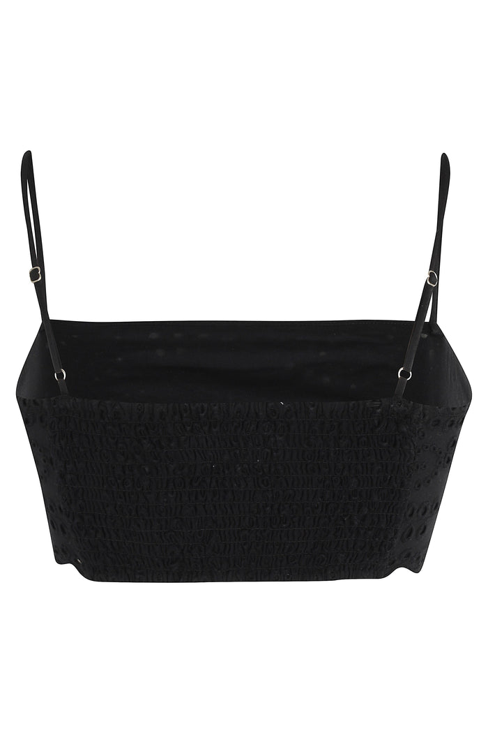 Sangallo Top Black Cotone