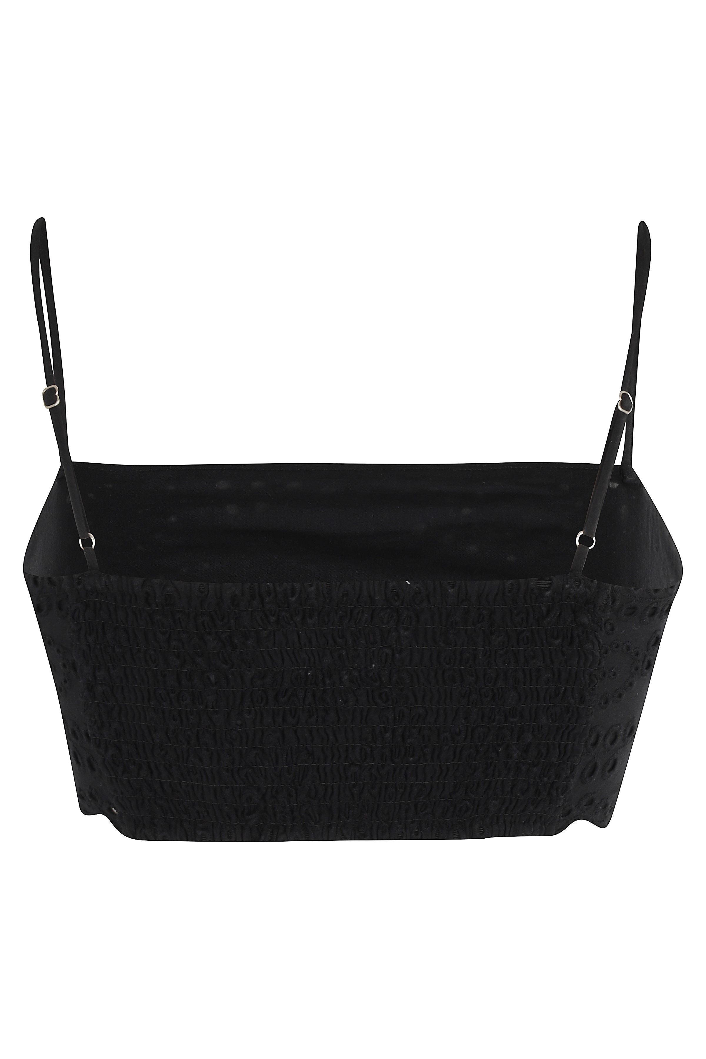 Sangallo Top Black Cotone