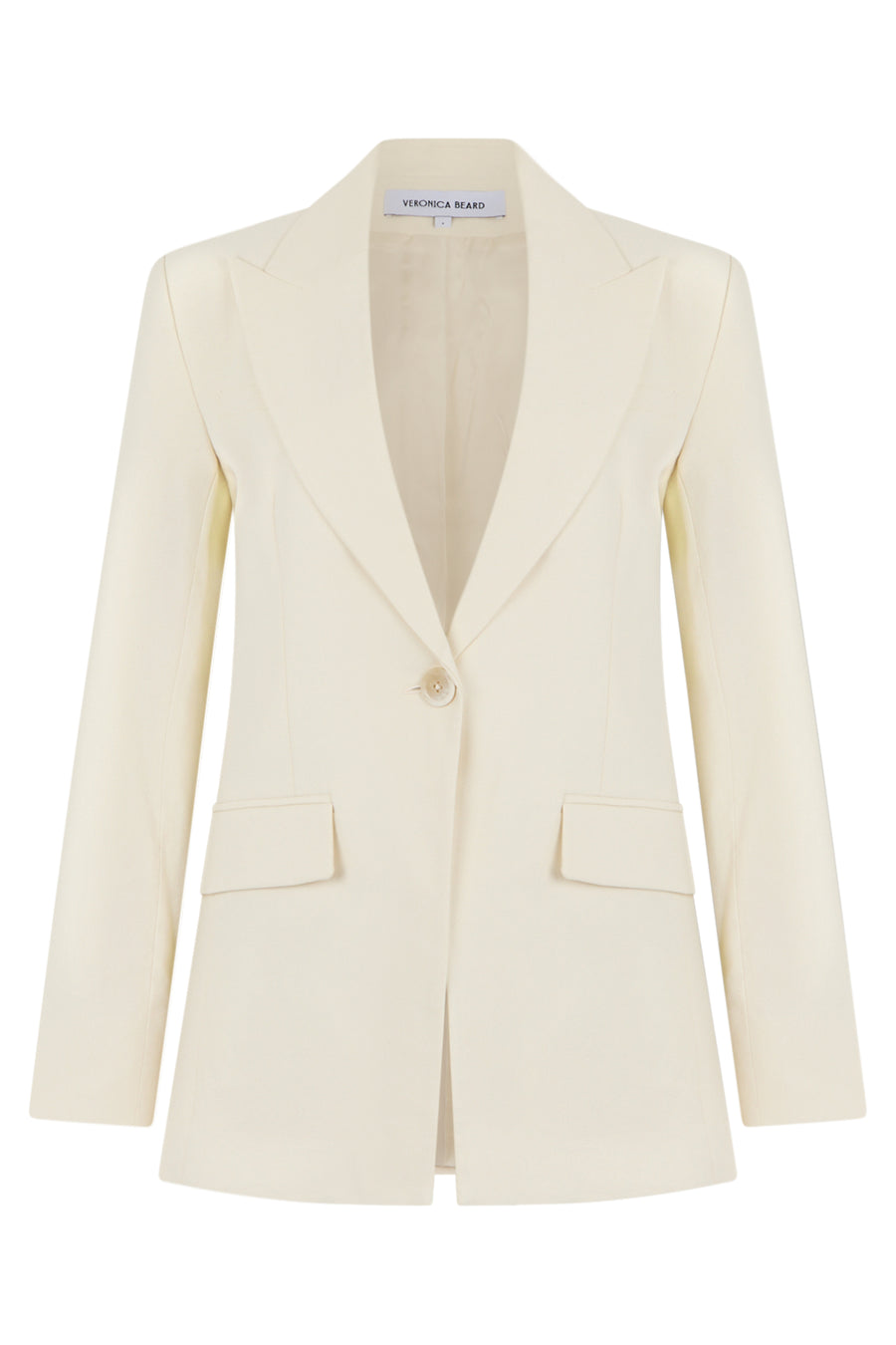 Blazer Ecru Cotton Blazers