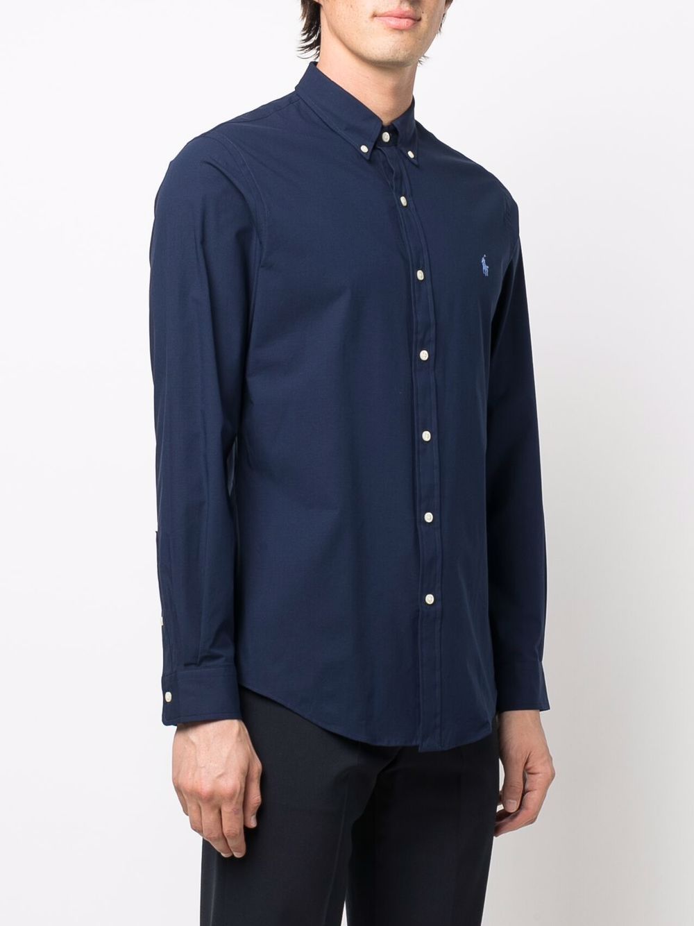 Slbdppcs-Ls- Shirt Blue Camicia