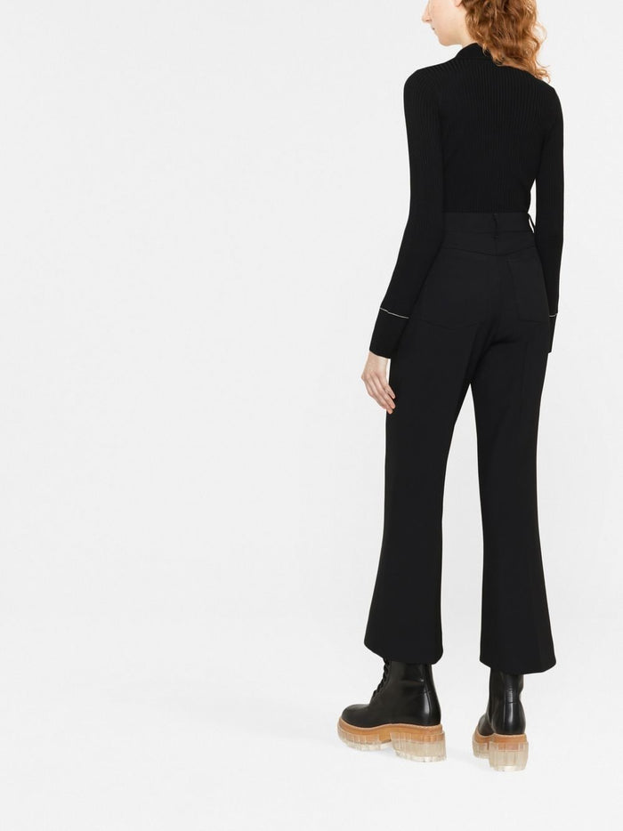 Trousers Black Pl Wo Ea Pantaloni