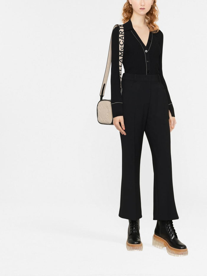 Trousers Black Pl Wo Ea Pantaloni