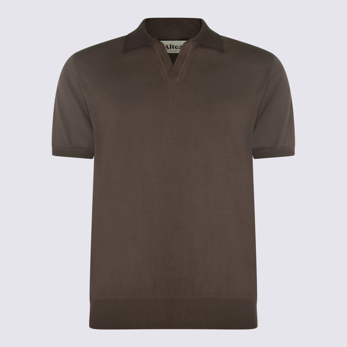 Altea T-shirts and Polos Brown _co