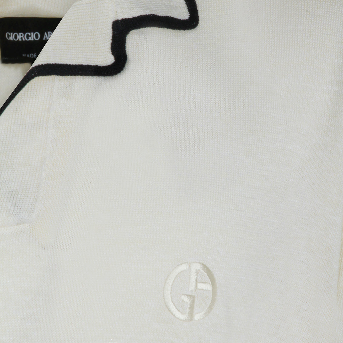 Giorgio Armani T-shirts and Polos White