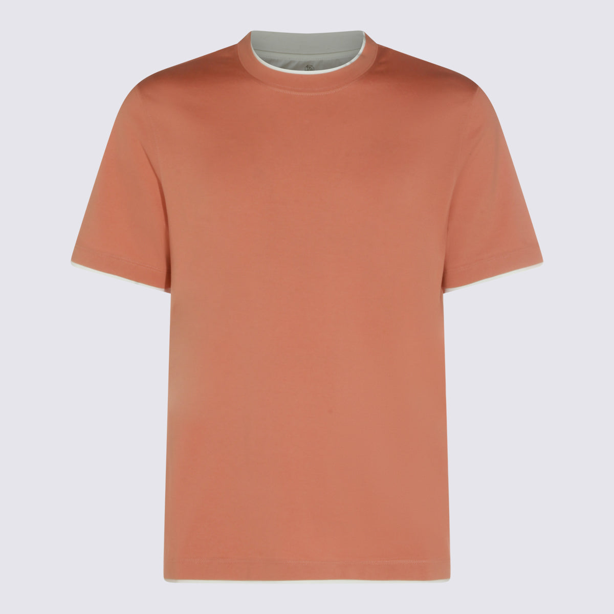 Brunello Cucinelli T-Shirts And Polos Terracotta _co