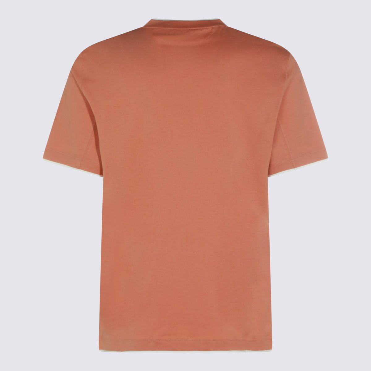 Brunello Cucinelli T-Shirts And Polos Terracotta _co